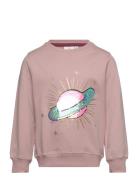 Tnmiranda Sweatshirt Tops Sweatshirts & Hoodies Sweatshirts Pink The New