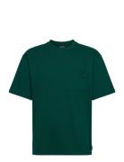 3 Crosses Loose Fit Pocket T-Shirt Tops T-Kortærmet Skjorte Green Scotch & Soda