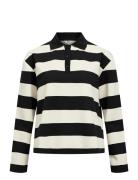 Objmillie L/S Lo Polo E Aw Fair 24 Tops T-shirts & Tops Polos Black Object