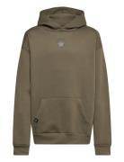 Po-Pull-Over Hoody Sport Sweatshirts & Hoodies Hoodies Khaki Green Converse