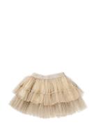 Dancer Tutu Dresses & Skirts Skirts Tulle Skirts Beige MarMar Copenhagen