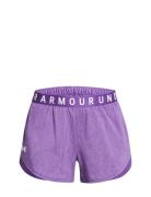 Play Up Twist Shorts 3.0 Bottoms Shorts Sport Shorts Purple Under Armour