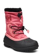 Jk Varanger Insulated Sport Winter Boots Winterboots Pull On Pink Helly Hansen