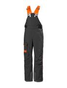 Jr Summit Bib Pant Sport Snow-ski Clothing Snow-ski Pants Black Helly Hansen