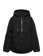 Carving Winter Jacket Teen Lion Sport Snow-ski Clothing Snow-ski Jacket Black ISBJÖRN Of Sweden