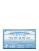 Pure-Castile Bar Soap Baby-Mild  Beauty Women Home Hand Soap Soap Bars Nude Dr. Bronner’s