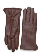 Cariannambg Glove Accessories Gloves Finger Gloves Brown Markberg