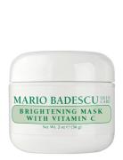 Mario Badescu Brightening Mask With Vitamin C 56G Beauty Women Skin Care Face Face Masks Moisturizing Mask Cream Mario Badescu