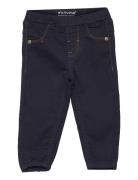 Jeans Stretch Loose Fit Bottoms Jeans Loose Jeans Blue Minymo