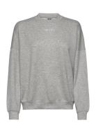 Light Grey Melange Comfy Sweatshirt Sport Sweatshirts & Hoodies Sweatshirts Grey Aim´n