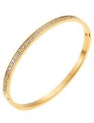 Celine Crystal Bangle Accessories Jewellery Bracelets Bangles Gold By Jolima