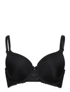 Adele Demi Lingerie Bras & Tops T-shirt Bras Black Dorina