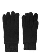 Slhcray Lano Gloves Accessories Gloves Finger Gloves Black Selected Homme