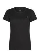 Performance Tee W Sport Women Sport Clothing Sports Tops & T-shirts Sport T-Skjorte Black PUMA