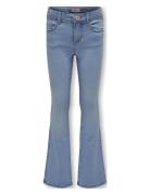 Kogroyal Life Reg Flared Pim020 Noos Bottoms Jeans Bootcut Jeans Blue Kids Only