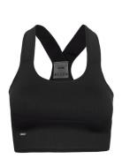 High Support Ribbed Bra Lingerie Bras & Tops Sports Bras - All Black Aim´n