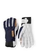 Ergo Grip Active Wool Terry Accessories Gloves Finger Gloves Navy Hestra