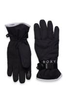 Roxy Jetty Solid Gloves Sport Women Sport Accessories Sport Gloves Sport Finger Gloves Black Roxy