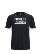 Ua Protect This House Ss Sport Men Sports Clothes Sport Tops Sport T-Skjorte Black Under Armour