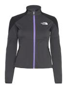 W Middle Rock Fz Fleece Sport Sport Clothing Sport Fleeces & Midlayers Grey The North Face