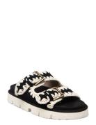 Musw461005A Designers Sandals Flat Black MOU