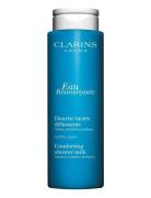 Eau Ressourcante Comforting Shower Milk Beauty Women Skin Care Face Cleansers Milk Cleanser Nude Clarins