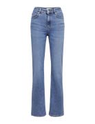 Slft Hw Mid Blue Bootcut Jeans W Noos Bottoms Jeans Boot Cut Blue Selected Femme