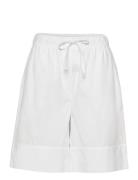 Tilde Shorts Gots Bottoms Shorts Bermudas White Basic Apparel