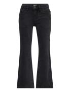 Asta Bottoms Jeans Bootcut Jeans Black Molo