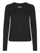 Soft Basic Maternity Long Sleeve Sport T-shirts & Tops Long-sleeved Black Aim´n