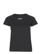 Soft Basic Maternity Short Sleeve Sport T-shirts & Tops Short-sleeved Black Aim´n