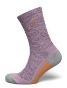 Performance Run Sock Crew Sport Women Sport Clothing Sport Socks Purple Asics