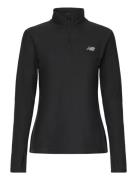 Sport Essentials Space Dye Quarter Zip Sport Women Sport Clothing Sport Fleeces & Midlayers Black New Balance