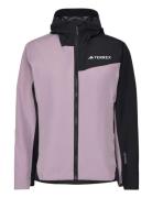 W Mt 2.5L Rdy J Sport Women Sport Clothing Sport Outerwear Sport Jackets Sport Outdoor Jackets Purple Adidas Terrex