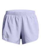 Ua Fly By 3'' Shorts Bottoms Shorts Sport Shorts Purple Under Armour