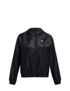 Ua Sport Windbreaker Jkt Sport Women Sport Clothing Sport Outerwear Sport Jackets Sport Training Jackets Black Under Armour