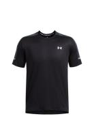 Ua Tech Utility Ss Sport Men Men Sports Clothes Sport Tops Sport T-Skjorte Black Under Armour