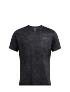 Vanish Elite Vent Prtd Ss Sport Men Men Sports Clothes Sport Tops Sport T-Skjorte Black Under Armour