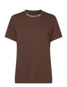 W Ss Zumu Relaxed Tee Sport Sport Clothing Sports Tops & T-shirts Sport T-Skjorte Brown The North Face