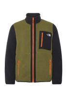 M Yumiori Full Zip Sport Men Sport Clothing Sport Fleeces & Midlayers Khaki Green The North Face