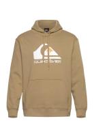 Big Logo Hoodie Sport Men Sport Clothing Sport Sweatshirts & Hoodies Sport Hoodies Beige Quiksilver