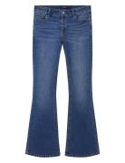 Nlftarianne Dnm Nw Bootcut Pant Noos Bottoms Jeans Bootcut Jeans Blue LMTD