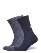 Puma Unisex Cushi D Next Crew 3P Sport Socks Regular Socks Blue PUMA