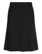 Slindianna Skirt Skirts Knee-length & Midi Skirts Black Soaked In Luxury