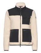 Ariccia Jkt W Tops Sweatshirts & Hoodies Fleeces & Midlayers Cream SNOOT