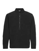 Fleece Pullover T1 Tops Sweatshirts & Hoodies Fleeces & Midlayers Black Rains