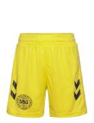 Dbu 24 Gk Shorts Kids Bottoms Shorts Sport Shorts Yellow Hummel