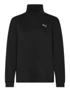 Her High Neck Crew Tr Sport Sport Clothing Sport Sweatshirts & Hoodies Sport Sweatshirts Black PUMA