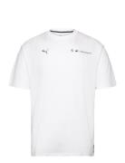 Bmw Mms Ess+ Logo Tee Sport Men Men Sports Clothes Sport Tops Sport T-Skjorte White PUMA Motorsport