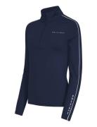 Amie Brushed Midlayer Sport Women Sport Clothing Sport Fleeces & Midlayers Navy Röhnisch